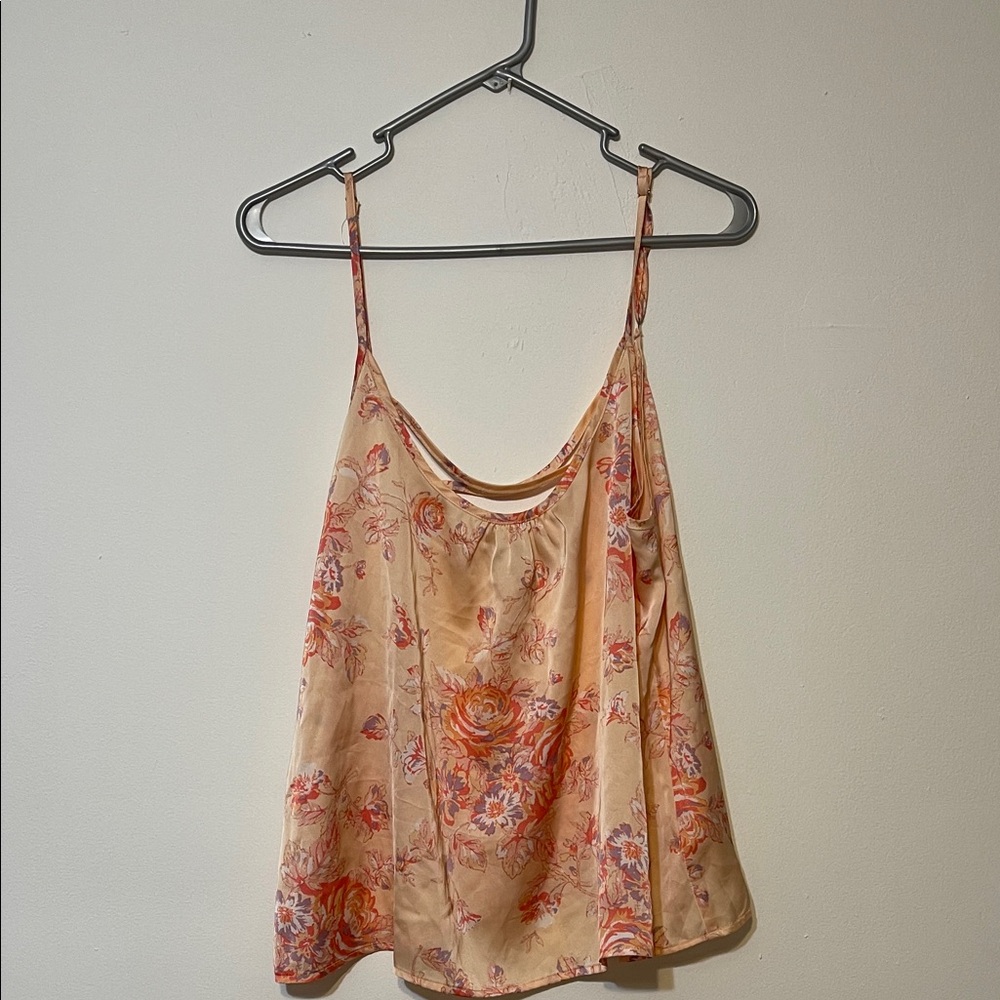 Sincerely Jules Floral Peach Camisole and short